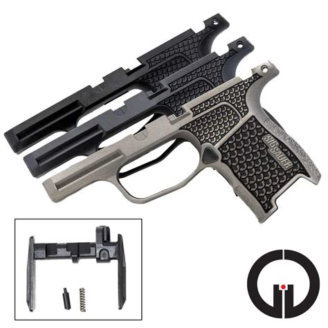 The legal “firearm” portion of the gun. . P365 conversion kit